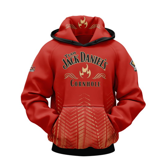 JACK DANIELS/PORTLAND MEADOWS HOODIE-FIRE