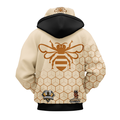 JACK DANIELS/PORTLAND MEADOWS HOODIE-HONEY