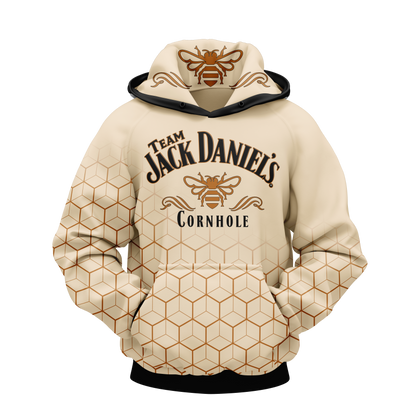 JACK DANIELS/PORTLAND MEADOWS HOODIE-HONEY