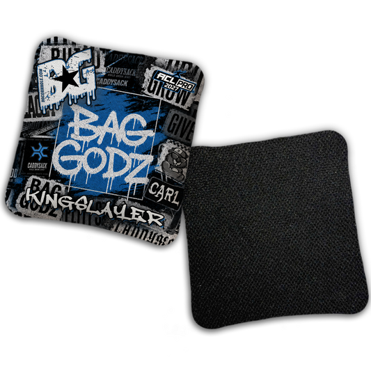 2027 Multiple Bag Models  "CaddySack Street Art” Collab - ACL Pro Stamped Cornhole Bags - SET OF 4 BAGS