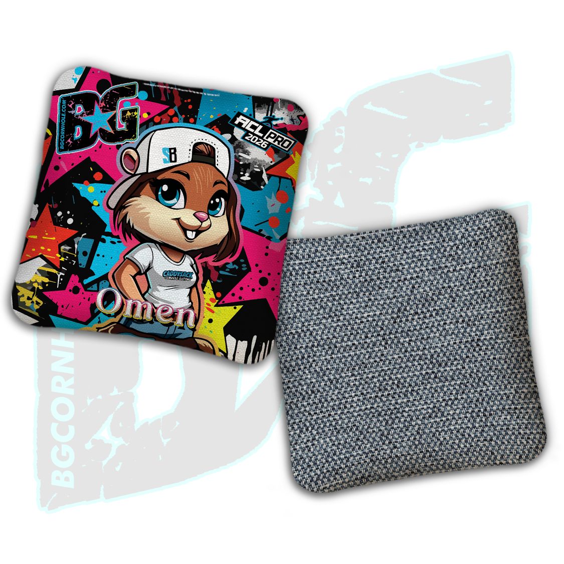 2026 Multiple Bag Models  "Lacey Stars” Collab - ACL Pro Stamped Cornhole Bags - SET OF 4 BAGS