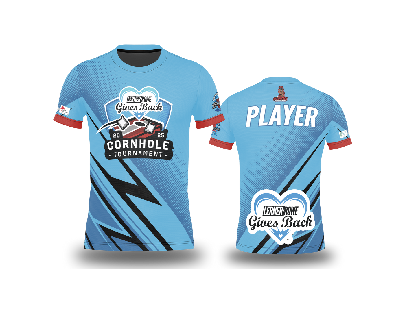 2025 "LERNER AND ROWE GIVES BACK" CORNHOLE TOURNAMENT JERSEY!!!