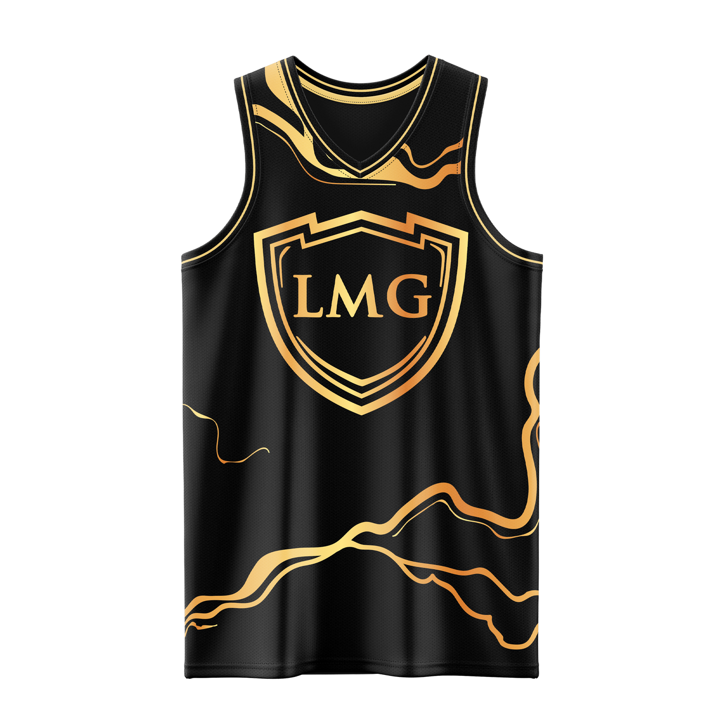 Leeth Management Group-"GOLD SWIRL" TANK