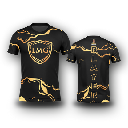 Leeth Management Group-"GOLD SWIRL" Jersey