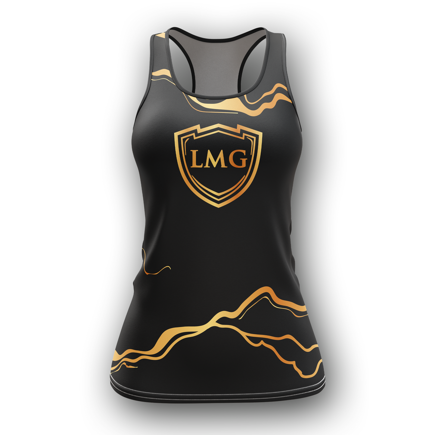 Leeth Management Group-"GOLD SWIRL" TANK