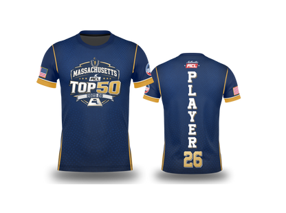 "Authentic" ACL State Top Jerseys-Massachusetts