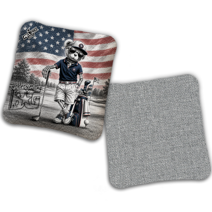 2027 BG Multiple Bag Models "FAIRWAY FREEDOM" - ACL Pro Stamped Cornhole Bags - SET OF 4 BAGS
