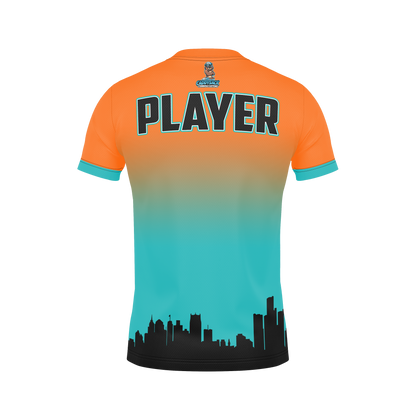 MOTOR CITY CORNHOLE "MICHIGAN, THE CORNHOLE STATE" JERSEY