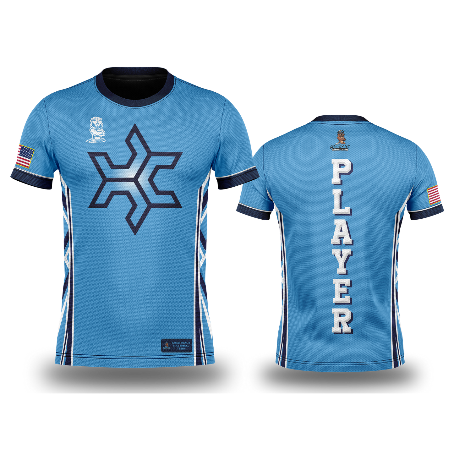 CaddySack National Team -Baby Blue Triple C