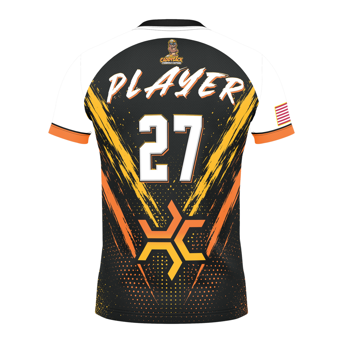 CaddySack National Team_ Jersey-2027-Orange/Yellow