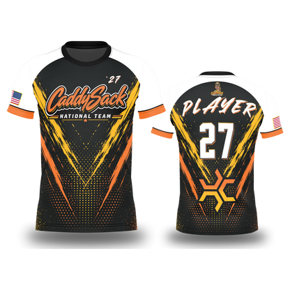CaddySack National Team_ Jersey-2027-Orange/Yellow