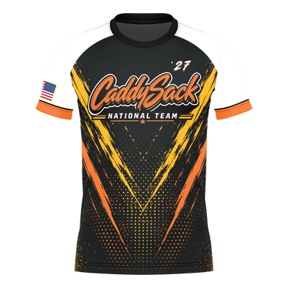 CaddySack National Team_ Jersey-2027-Orange/Yellow