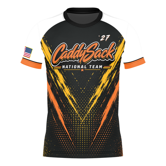 CaddySack National Team_ Jersey-2027-Orange/Yellow