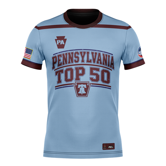 ALL NEW~PENNSYLVANIA "AUTHENTIC ACL" TOP " SZN 25-26" JERSEYS!!