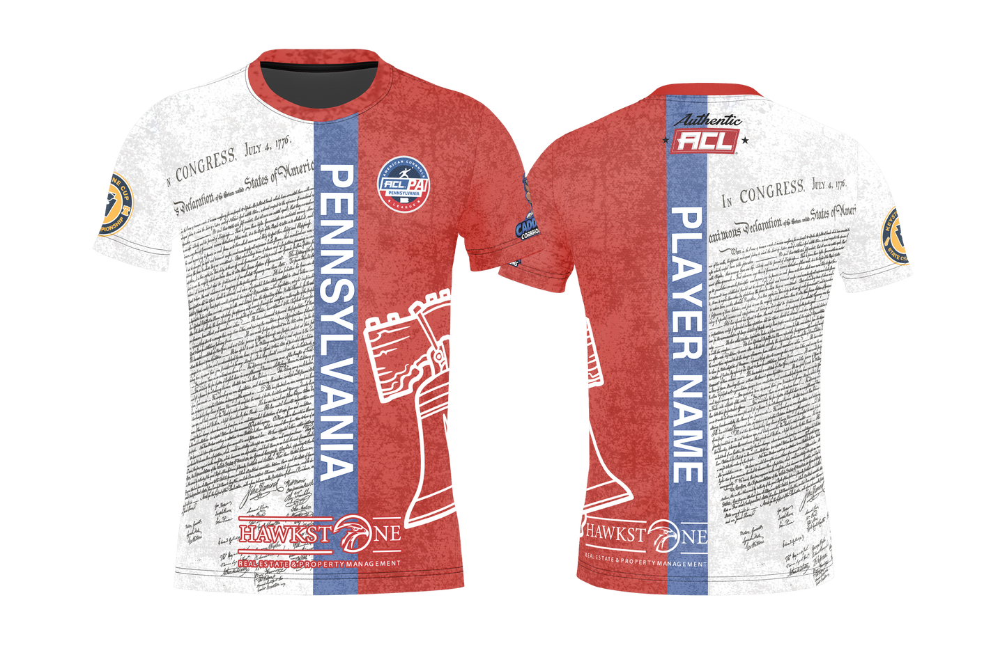 KEYSTONE CORNHOLE "AUTHENTIC ACL" PLAYER JERSEY!