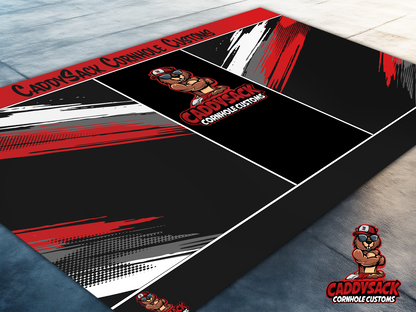 CaddySack "Paint Splash" Pitch Pads-Red