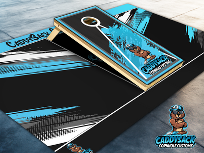 CaddySack "Paint Splash" Pitch Pads-Blue