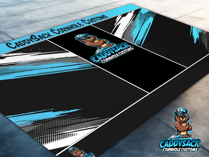 CaddySack "Paint Splash" Pitch Pads-Blue