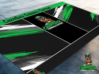 CaddySack "Paint Splash" Pitch Pads-Green