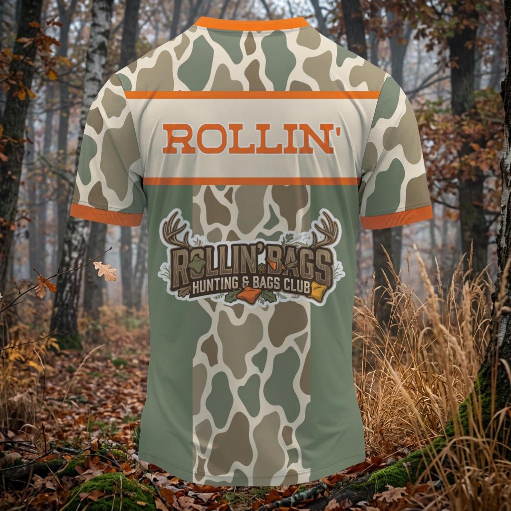 All New! Rollin Bags Jersey-DUCK CAMO