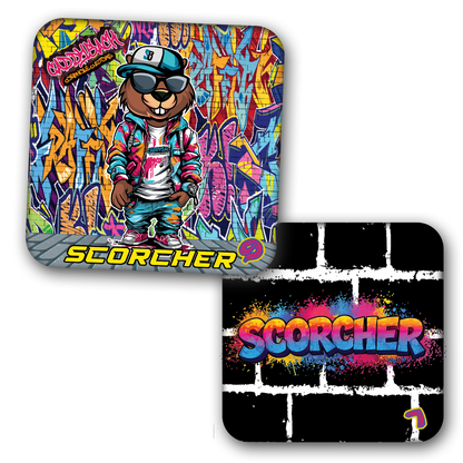 CADDYSACK "SCORCHERS" NON-STAMPED PREMIUM - CORNHOLE BAGS
