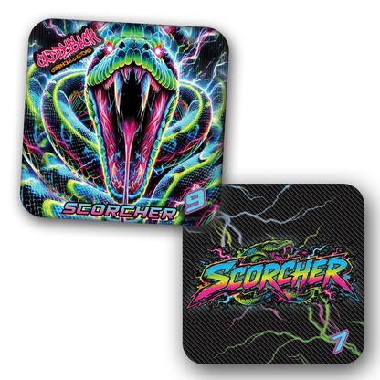 CADDYSACK "SCORCHERS" NON-STAMPED PREMIUM - CORNHOLE BAGS