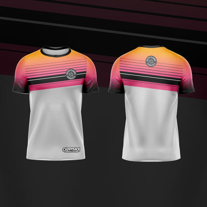 SOUTH FLORIDA CORNHOLE JERSEY "ANGLED LINE" -SUNSET