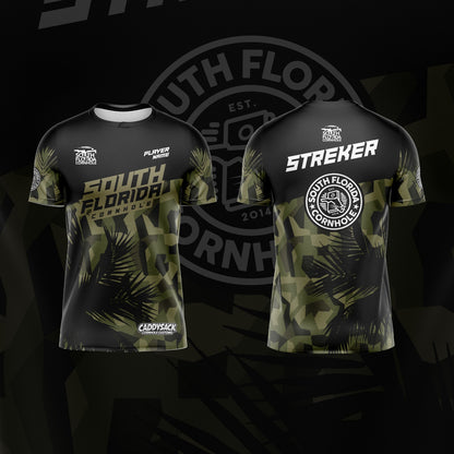 SOUTH FLORIDA CORNHOLE JERSEY "PALMS" EDITION-ARMY CAMO