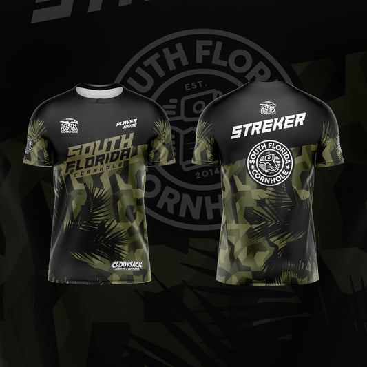 SOUTH FLORIDA CORNHOLE JERSEY "PALMS" EDITION-ARMY CAMO