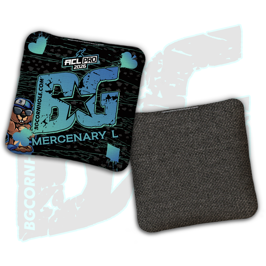 2026 Multiple Bag Models  "Suited” Collab - ACL Pro Stamped Cornhole Bags - SET OF 4 BAGS