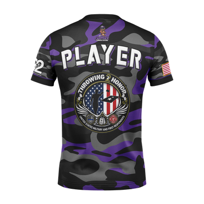 Throwing 2 Honor Charity "Tactical Camo"-Jersey_Purple