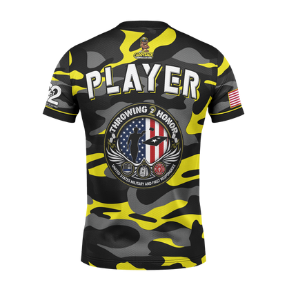 Throwing 2 Honor Charity "Tactical Camo"-Jersey_Yellow
