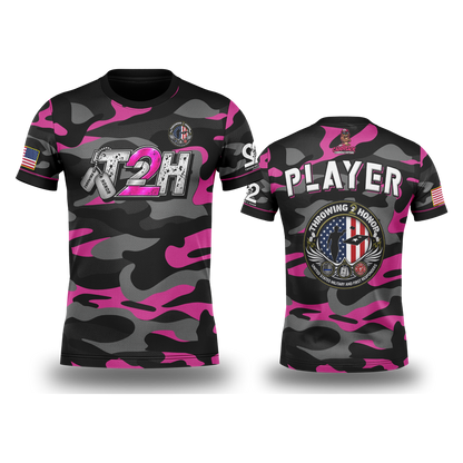 Throwing 2 Honor Charity "Tactical Camo"-Jersey_Pink