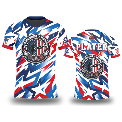 Throwing 2 Honor Charity "2027 USA PATRIOTIC"- Jersey
