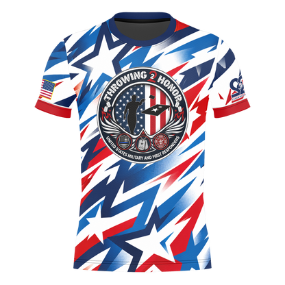 Throwing 2 Honor Charity "2027 USA PATRIOTIC"- Jersey