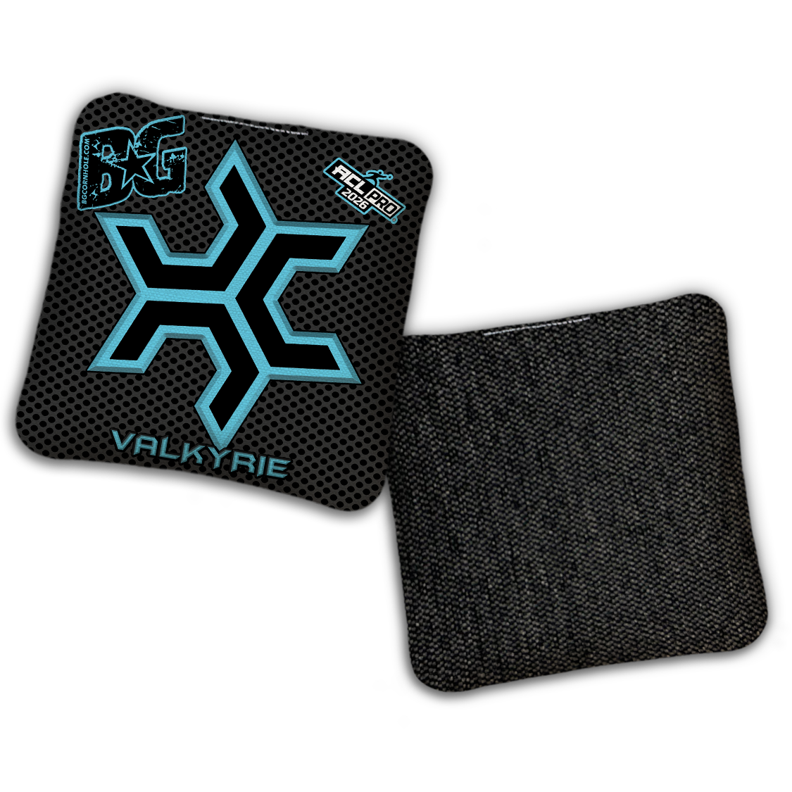 2026 Multiple Bag Models  "CaddySack Carbon Fiber” Collab - ACL Pro Stamped Cornhole Bags - SET OF 4 BAGS