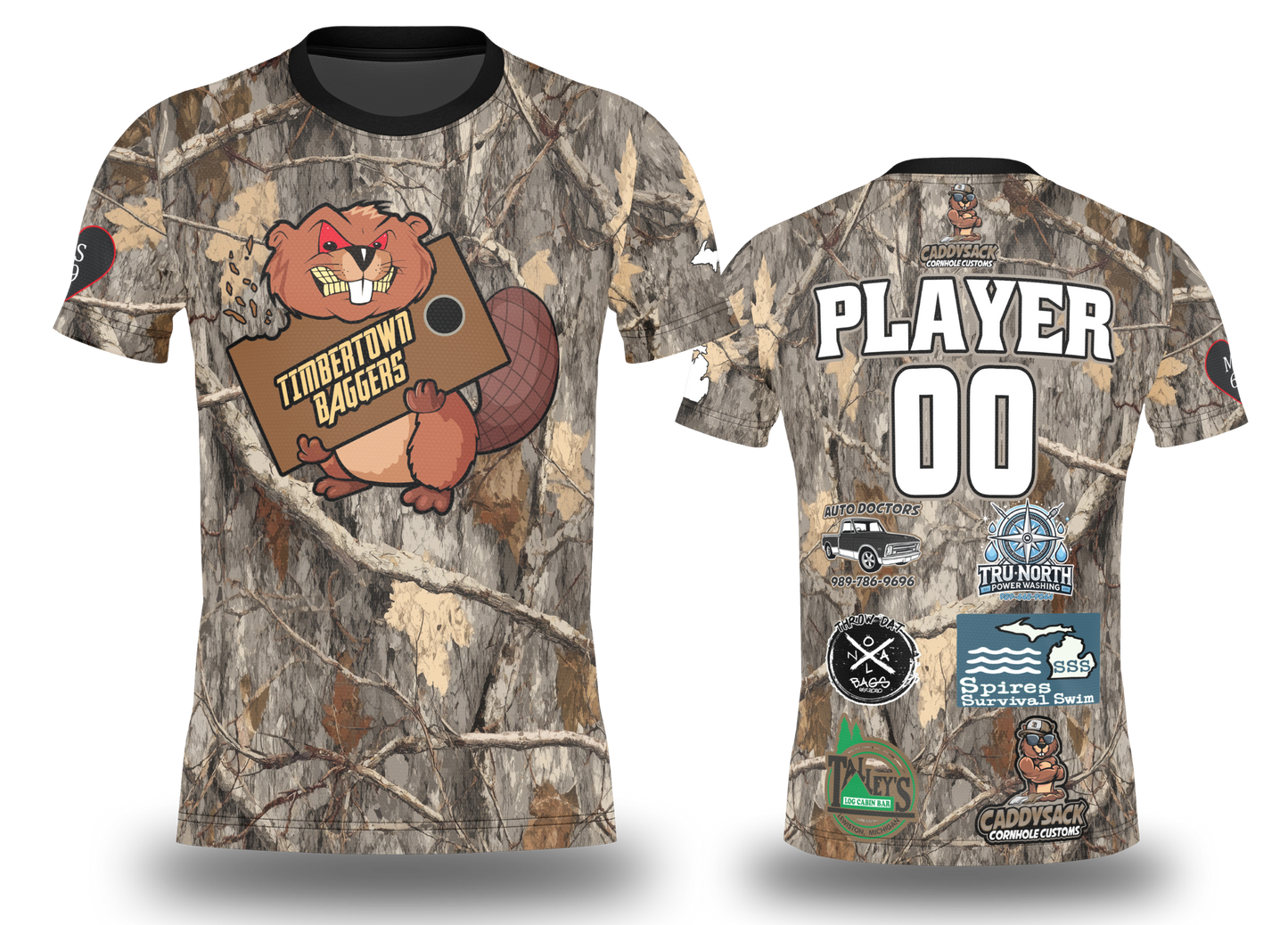 TIMBERTOWN JERSEY -CAMO