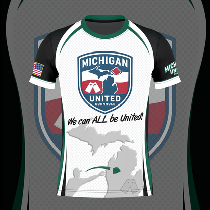 MICHIGAN UNITED CORNHOLE JERSEY