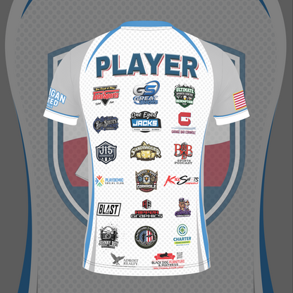 MICHIGAN UNITED CORNHOLE JERSEY