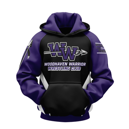 WOODHAVEN WARRIORS WRESTLING CLUB-HOODIE