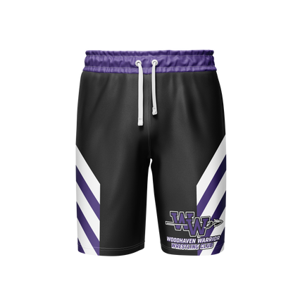 WOODHAVEN WARRIORS WRESTLING CLUB-SHORTS