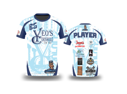 Yeo's Cornhole -Sponsors Jersey!